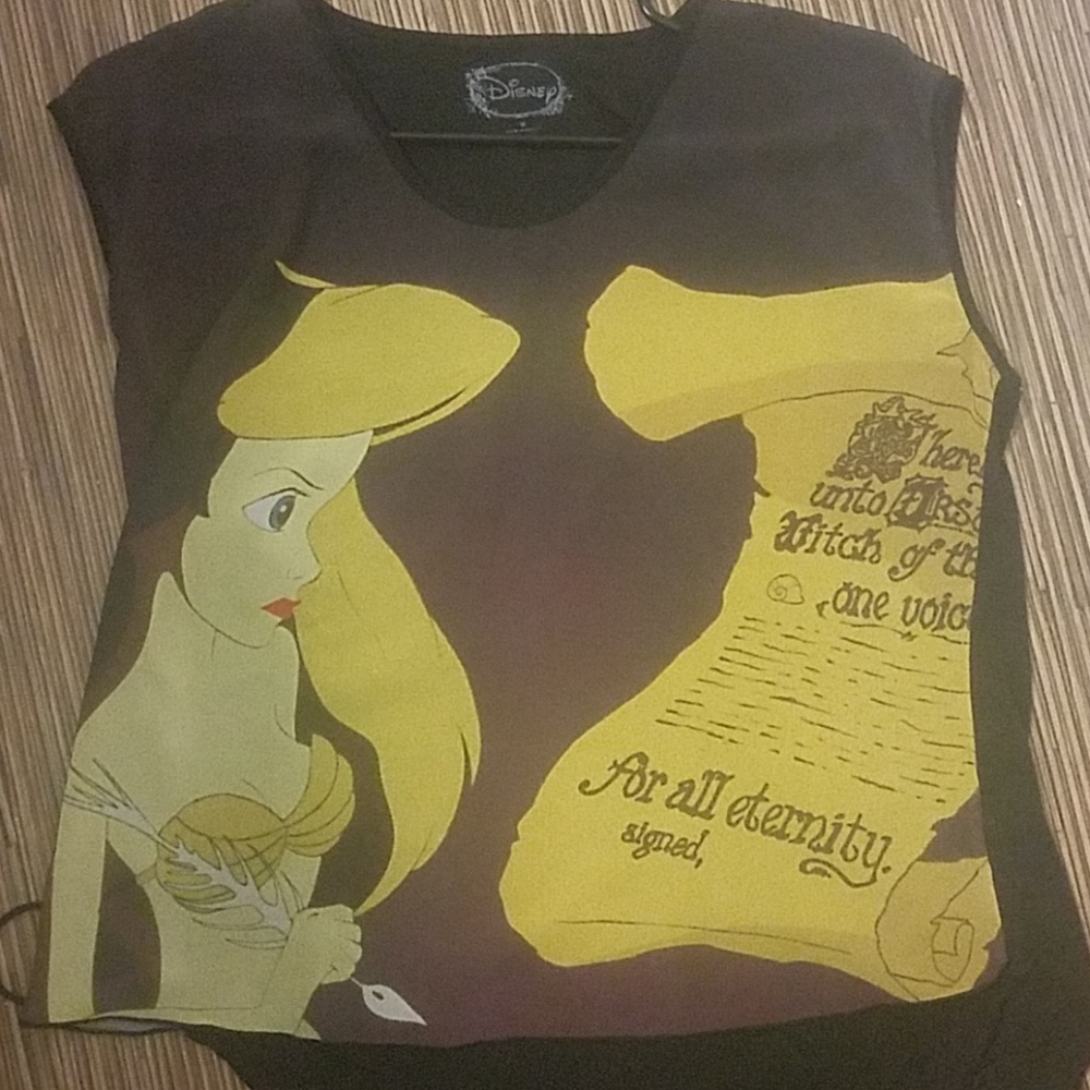 The Little Mermaid Ariel Disney Hot Topic Shirt